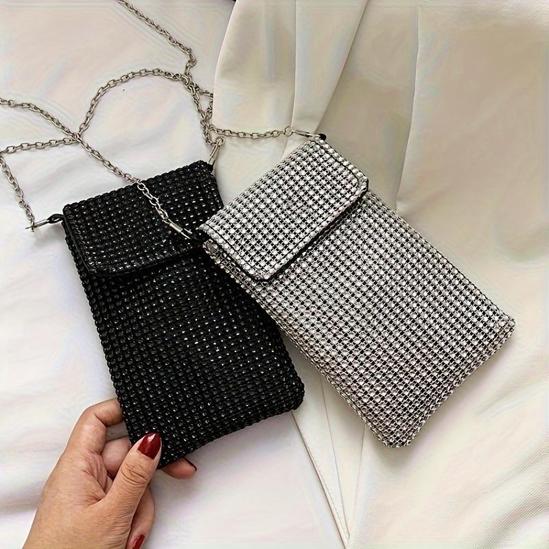 1pc Crossbody Bag for Woman Phone Wallets Cell Phone Strap Crossbody Bag Minimalist Design, Women's Accessory