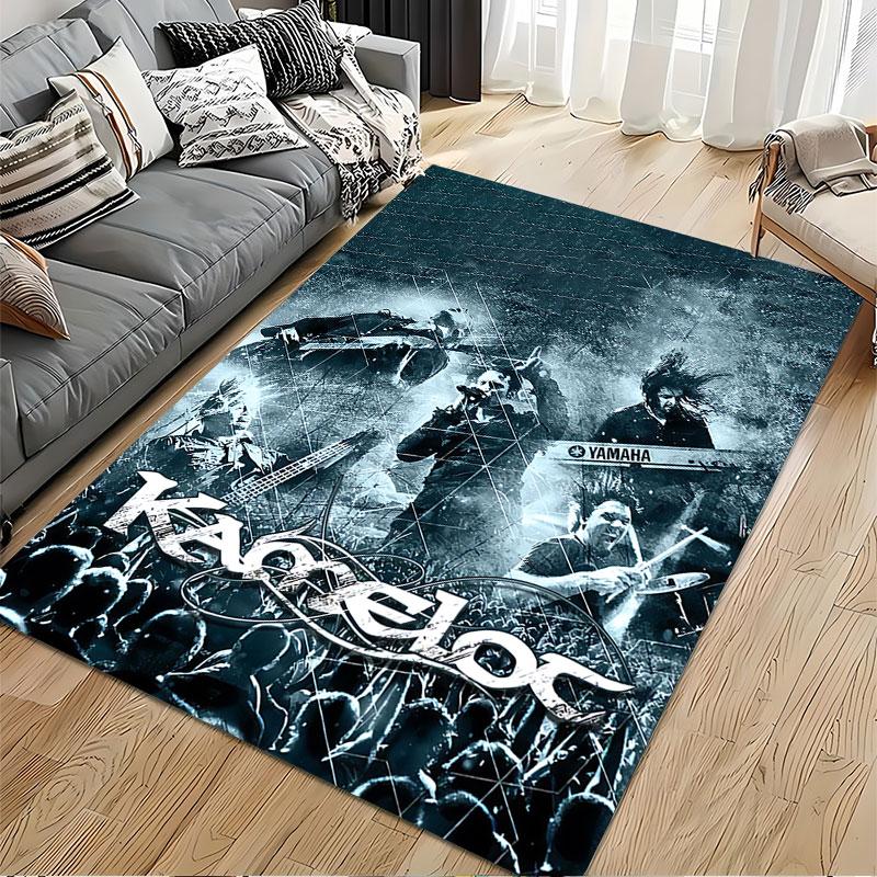 Kamelot Band Performance Art suitable as a non-slip mat for the living room or bedroom sofa