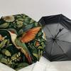 1pc Hummingbird Floral Automatic Folding Umbrella, Heavy Duty 8 Rib Iron Frame,  Suitable for Travel, Daily Use, Birthday, Decor Gift M0104069