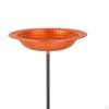 Bird Bath Bowl with Stake Heavy Duty, Sturdy ,Wear Resistant Birdfeeder Decorative for Backyard