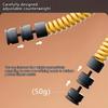 2 Pcs Non-Slip Handle Cordless Battle Rope Power Training Rod  Full Body Workout