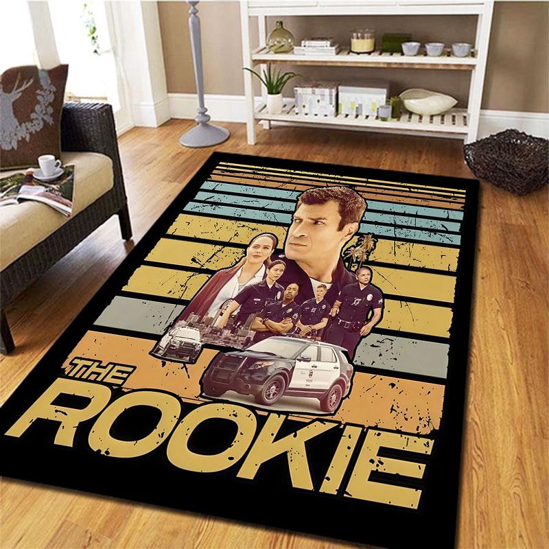THE ROOKIE Carpet Rug for Living Room Bedroom Home Sofa Decoration,Kids play Non-slip Floor Mat