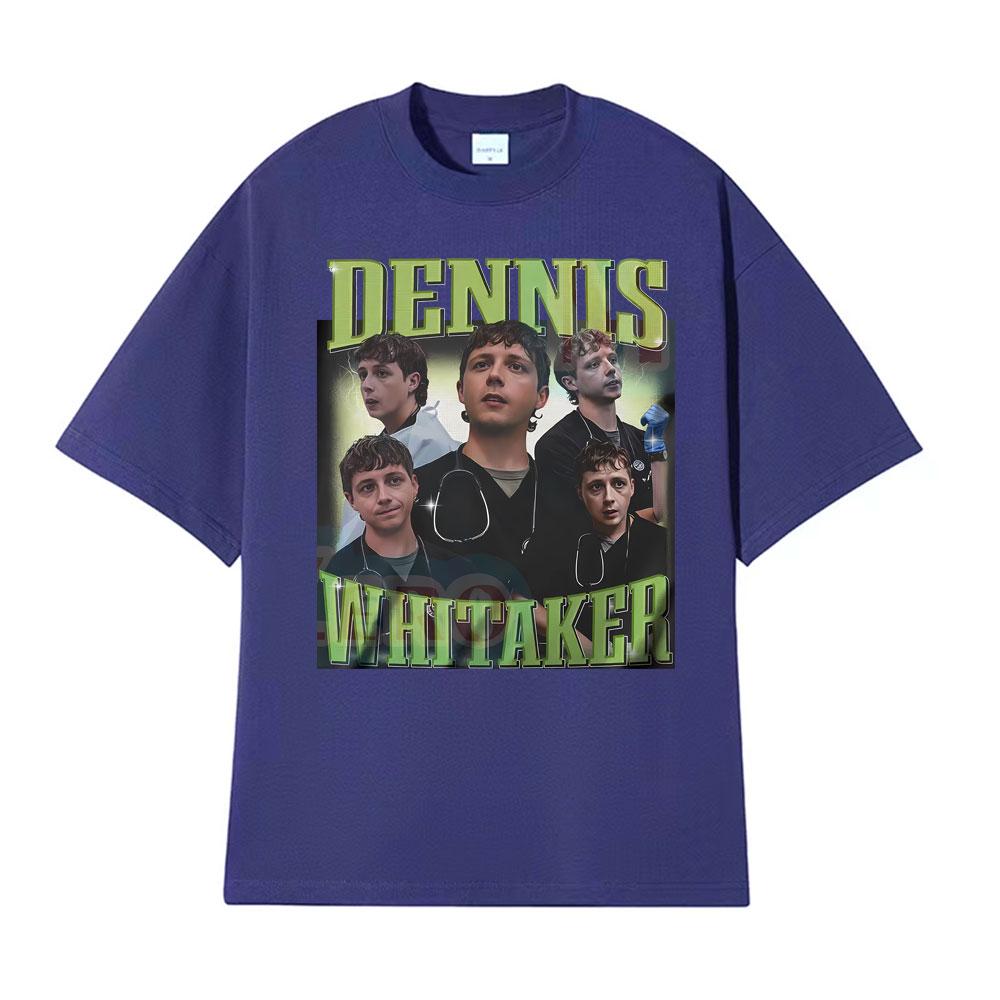 Dr Dennis Whitaker Unisex Print T Shirts Unisex Women Fashion Summer Short Sleeve T-shirt High Quality Oversized T Shirt Streetwear