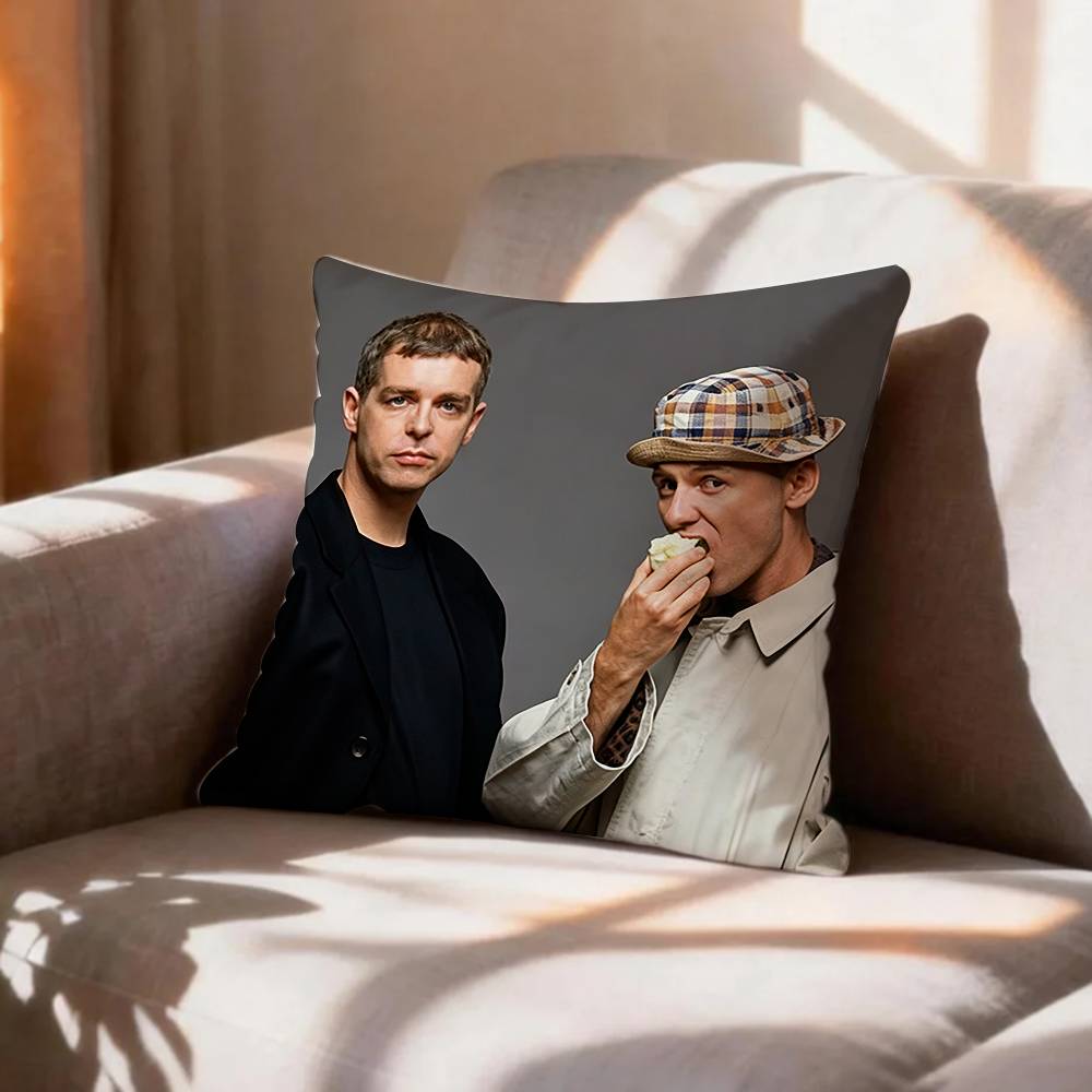 COOL Band PPet Shop Boys Nonetheless Pillow Case Pattern Printed Pillowcase For Living Room Sofa Cushion Cover