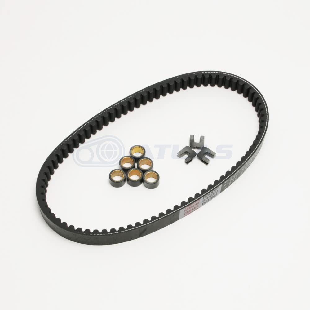 

Genuine Yamaha Taiwan Drivetrain Refresh Set for 4th Generation Cygnus 5th Generation Cygnus and Includes a drive slide and 9g weight BW S 3-Piece