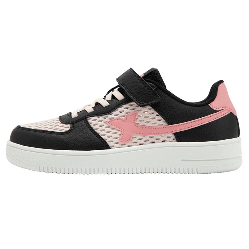 XTEP Kids  Mesh Velcro Board Shoes 36