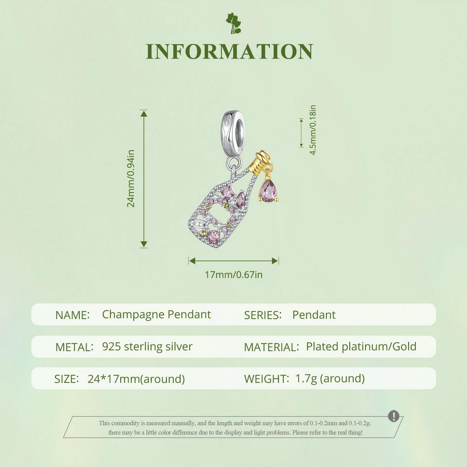 Mărgele din argint 925 BAMOER Seria aurie Brelocuri în formă de umbrelă se potrivesc cu brățara originală din argint, bijuterii pentru femei DIY