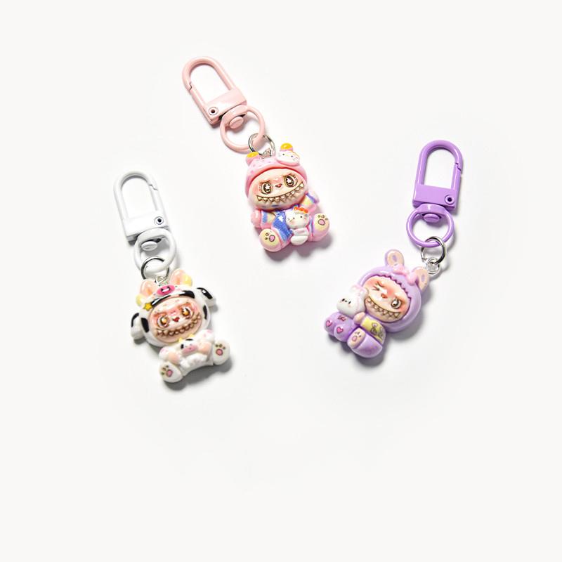 Portachiavi Ciondolo La Bu Bu Accessori Zaino Borsa Ragazza Ornamenti da Appendere Regalo Fidanzata