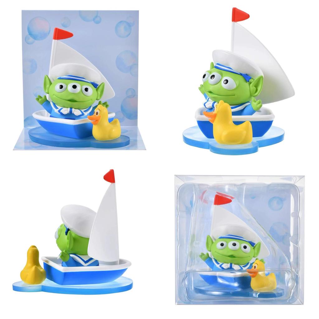 New Anime Toy Story Dive Navy Swimming Circle Alien Action Figure Collection Desktop Model Decoration Birthday Present