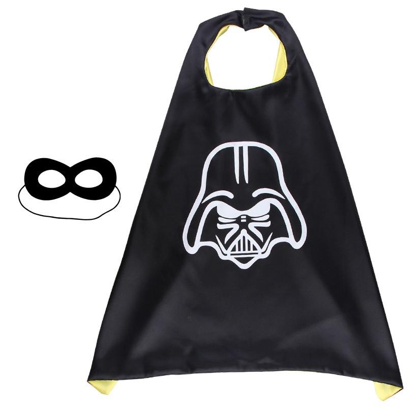 Superhero Cloak Adult Children Cape With Mask For Ultimate Halloween Costume Experience