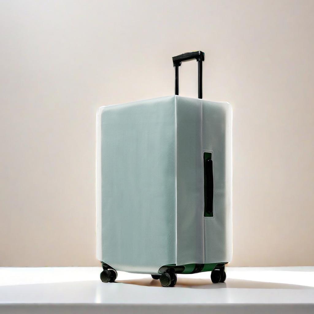 Thickened PVC Anti-Fall Transparent Dust Cover for Check-in Suitcases