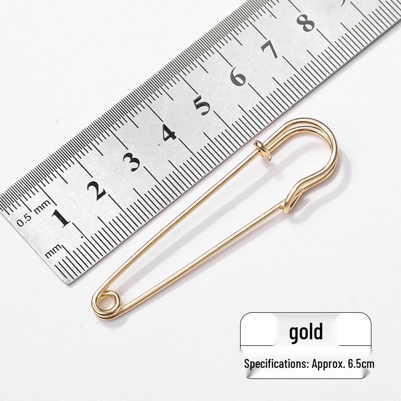 Große Sicherheitsnadel Schal Pullover Schnalle Brosche - Handgemachtes DIY Schmuckzubehör