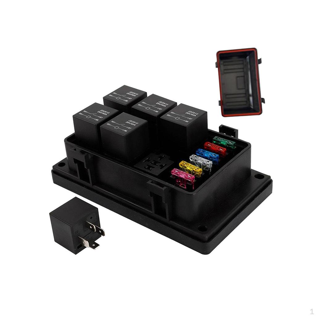 Car Relay Fuse ,Fuse and Box ,Car Interior Accessories, Waterproof, Block Blade