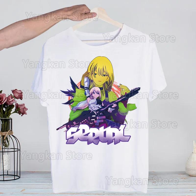Claymore Anime Clare Miria Manga Fashion T-Shirt For Men Casual Tops Short Sleeve Waifu Men's Tshirt Cute Printing Shirt