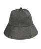 Eondeokeonteulolseutyudio Strap Bucket Hat / Linen Tw / B Black