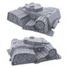 Broken Vehicles Bundle, Tabletop 28mm Miniature Wargame Terrain Scenery, 3D Printable and Paintable, EnderToys