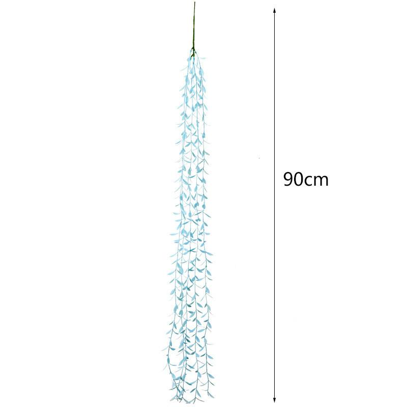 Green Babylonica Salix Plant For Home Event Decoration And Props Photography