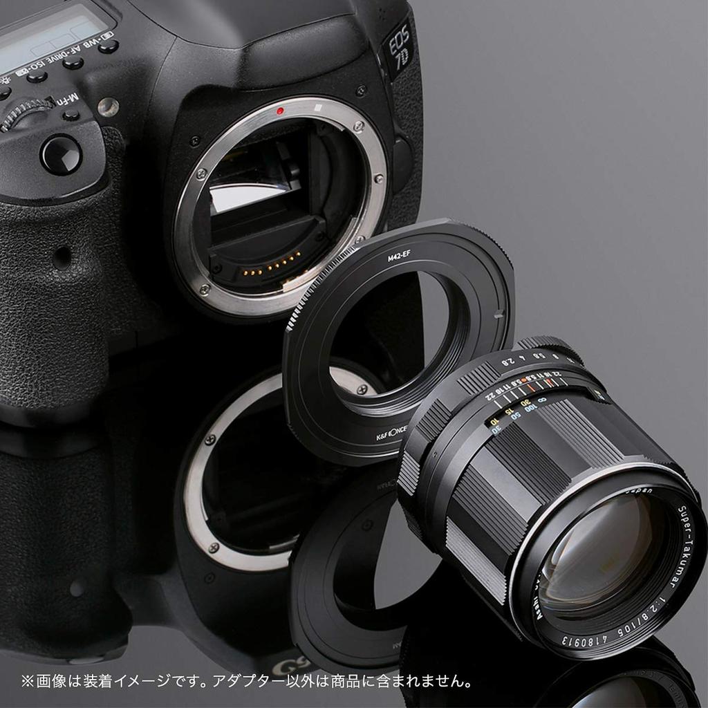 Concept Lens Mount Adapter P Series mount lens Canon EF mount K&F KF-42EF.P (M42 conversion)