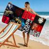 Die Toten Hosen Print Strandtuch, Großes Weiches Schnelltrocknendes Handtuch für Strand Camping Schwimmen