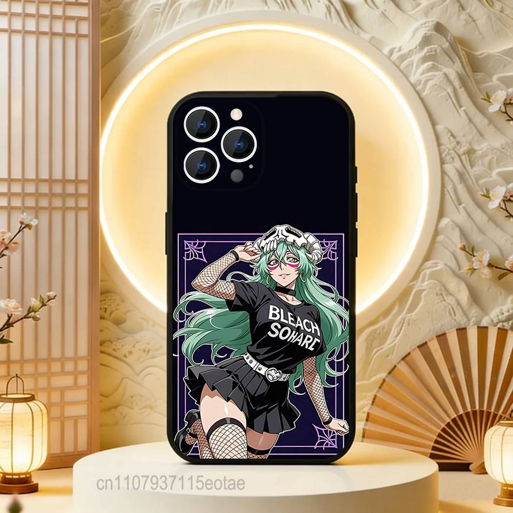 B-BleachS N-Nelliel-s For iPhone 12,16,13,14,15,17,11,Pro,Max,Plus,E,Air,Mini TPU Soft to Skin-friendly phone case