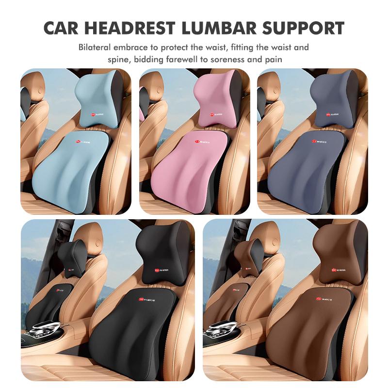 BBEI1 For KIA Car Seat Headrest Neck Pillow Memory Foam Cushion Protect Cover Accessories Cerato Soul Venga Forte Spectra Sedona Niro