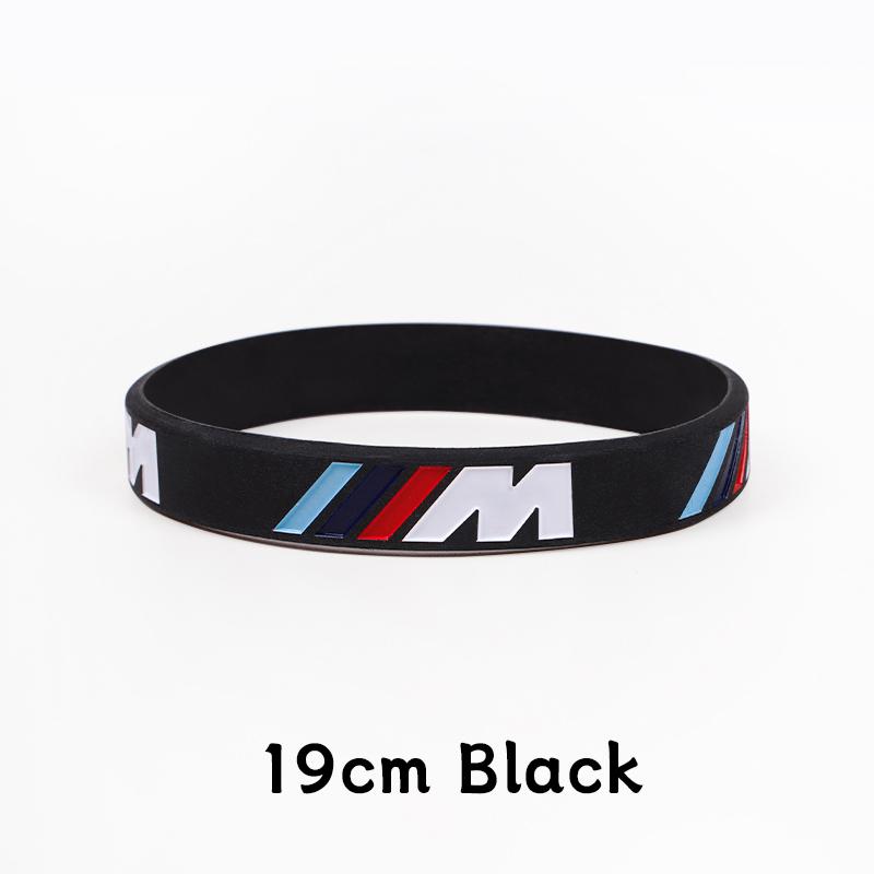 M Power Silicone Wristband Car Emblem Sport Bracelet Interior For BMW X1 X2 X3 X5 X4 X6 X7 G30 G20 G32 G11 G12 F40 F30 F20 F10 Gjbn47