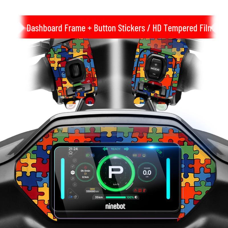 Dashboard & Display Protection for Ninebot M395CMax - 25 Model Compatible