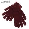 Unisex Winter Ribbed Knitted Full Fingered Gloves Basic Thicken  Lining Mittens Magic Thermal Wrist Warmer Women Men