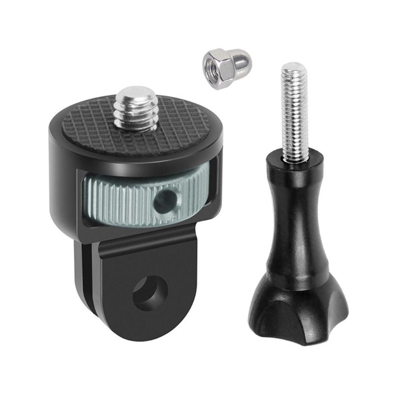 Universal Mounting Screw Adapters For Action Cameras Toolless Installation Aluminum Alloy Construction Multiple Device Compatibility