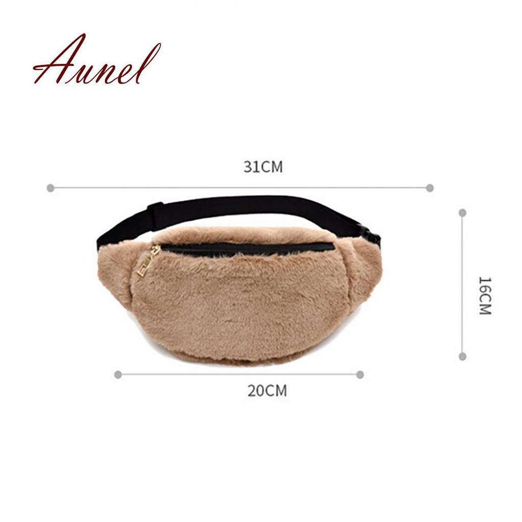 fluffy fanny pack