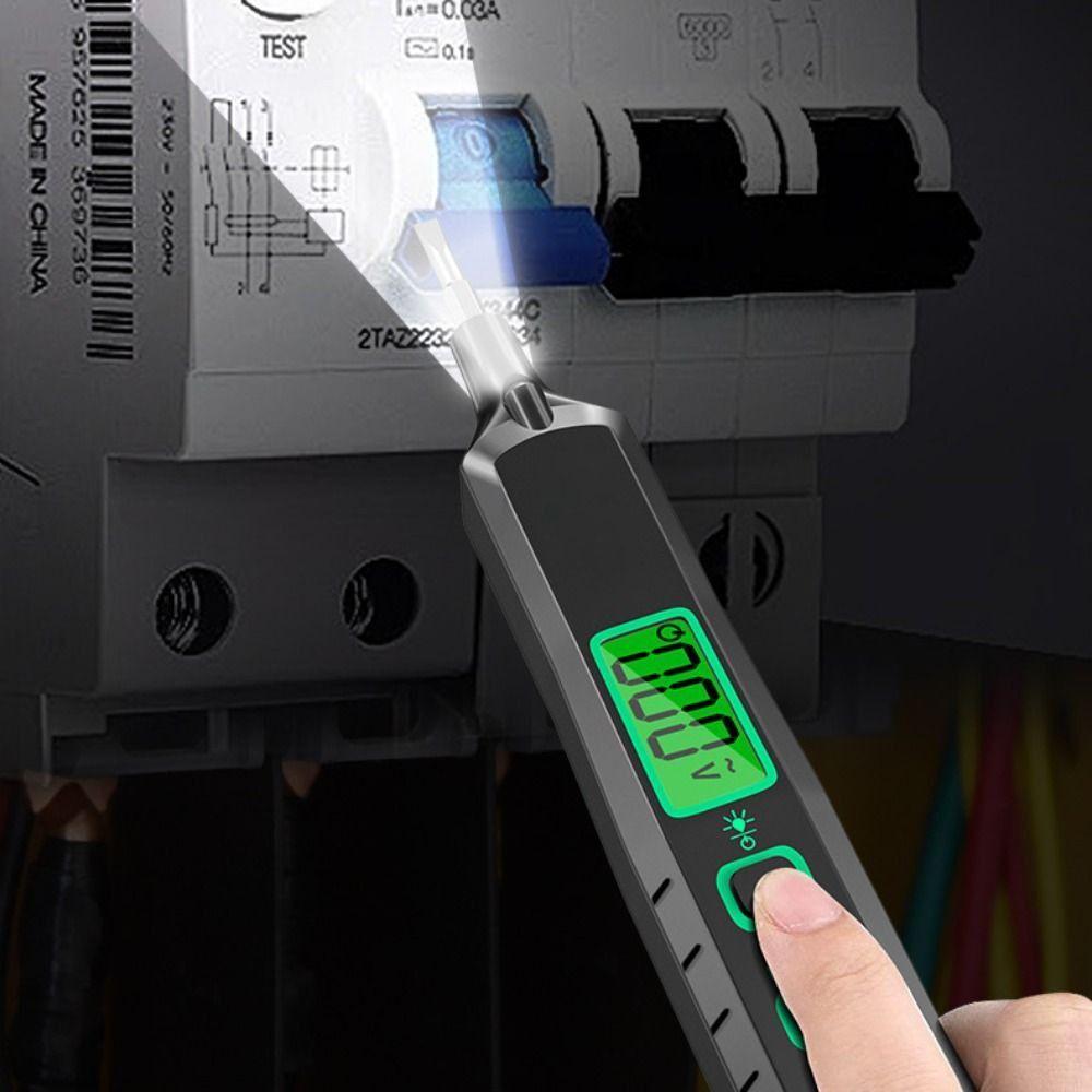 AC 12-300V Voltage Tester Portable Design Electric Tester Multifunction Testing Tool  Home Use