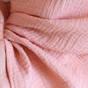 Summer Mid-long Style Women's Short Sleeved Pajamas Nightgowns Thincotton Cardigan and Round Neck Simple Solid Color Sleep Dress