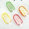 Easy To Demould Silicone Popsicle Mould Reusable With Lid and Sticks Popsicle Maker Stackable Ice-lolly Maker Cheese Lollipops