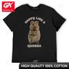 Glücklich Wie Ein Quokka T-Shirt Shirts Grafische T-Shirts Neue Edition Grafische Shirts Shirts Unisex Niedlich Lustig Vintage Geschenk T-Shirts