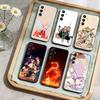 Funda de Teléfono U-Atelier de Sombrero de Bruja Para Samsung Galaxy A73,21,22,32,71,53,52,51,80,5G Cubierta Negra Suave