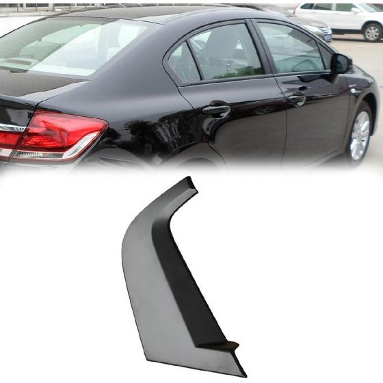 Rear Pillar Molding Garnish Trim Door Window Pillar Posts Cover Trim for Honda Civic 2012-2015 Left Driver Right Passenger Side Repair 72721-TR3-A00