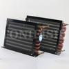 1/4P 3/8P Condenser Air Cold Water Cooling Radiator Copper Tube Aluminum Fin Heat Exchanger 2*8*250