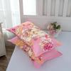 Set of Two Modern Minimalist Pure Cotton Pillowcases for Dorms and Homes