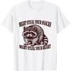 Raccoon Might Steal Your Snacks Might Steal Your Heart Funny T-Shirt