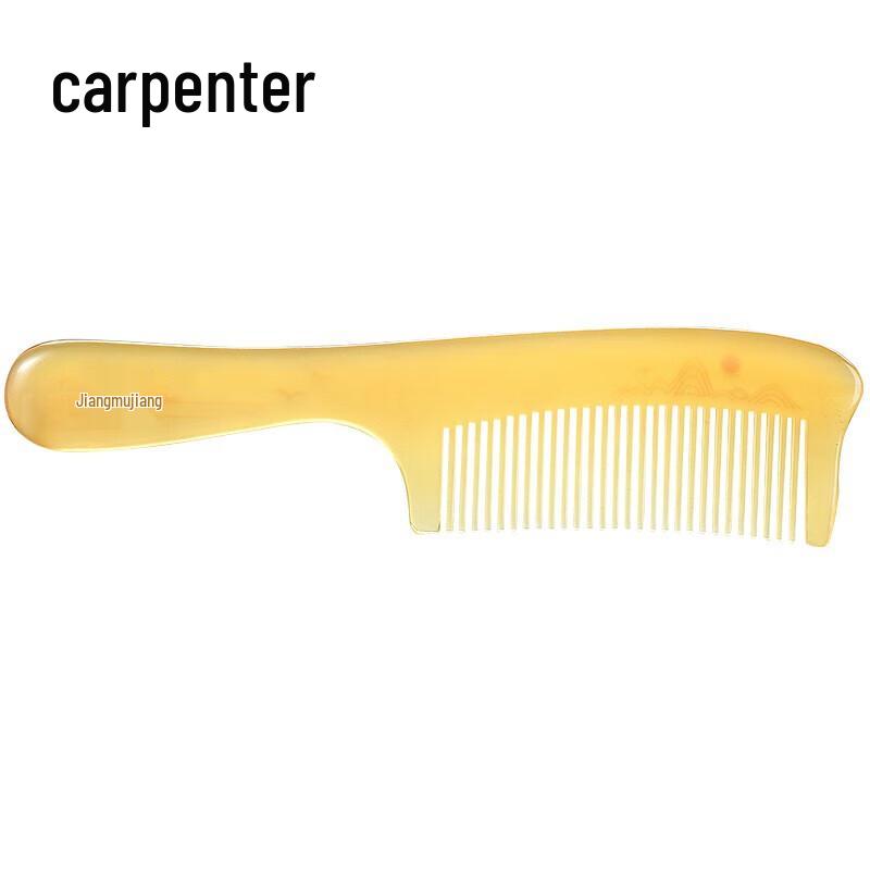 Tan Mujiang Shanhe Zhi Sheep Horn Comb