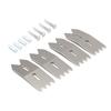 4 Pcs Set for Slab Flattening Mill Slab Clamping Dogs  For Woodworking and Carpentry