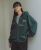 Bakken 1583 Bk Two-Way Zip-Up Hoodie Bk7978_Green