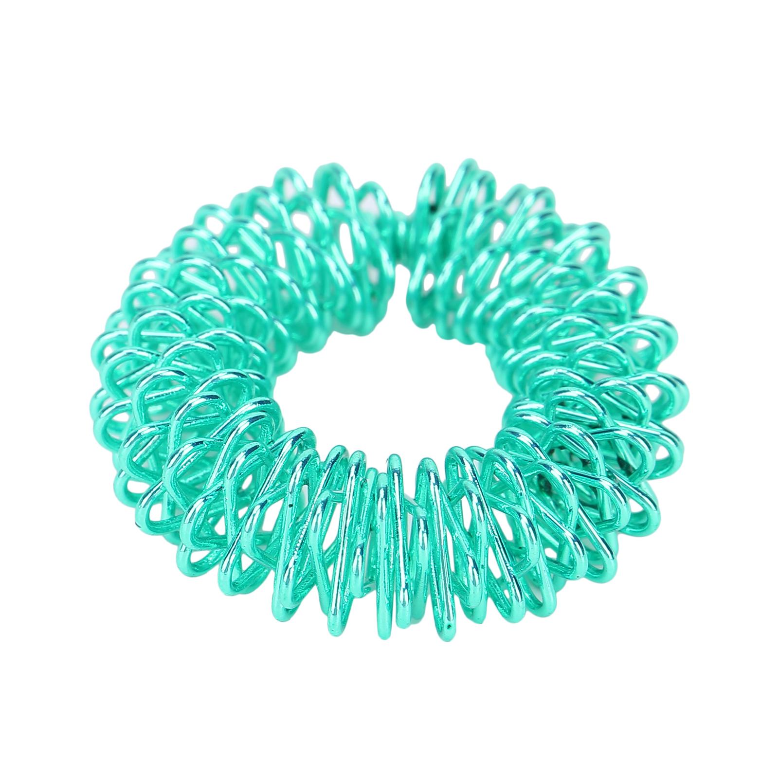 

Колючие сенсорные кольца для пальцев Массаж пальцев Снятие стресса Болеутоляющие терапевтические кольца для детей и взрослых Зеленый зелёный