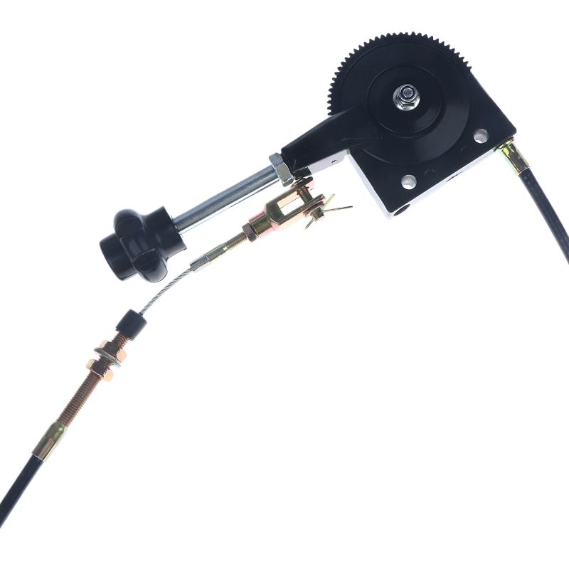 Controllo Acceleratori Manuale Per Escavatore Mietitrebbia Trattore Nave Spargiletame Assemblaggio Cavo Acceleratore Controller Auto-Bloccante