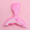 Colorful Mermaid Sequin Hair and Clothing Accessories in Box Packaging