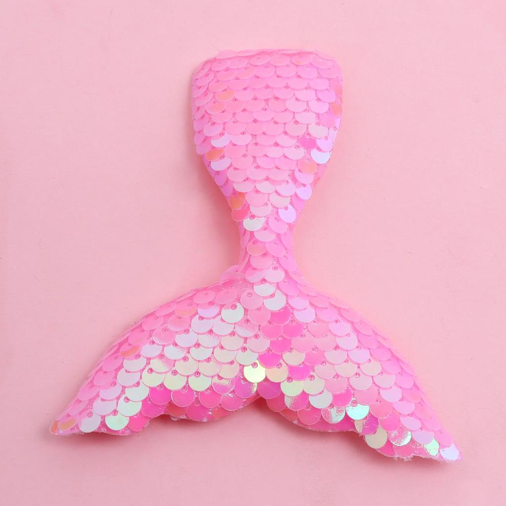 Colorful Mermaid Sequin Hair and Clothing Accessories in Box Packaging