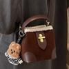 Commuting Handbag for Work, Lady's Handbag, Exquisite Bucket Bag, Casual Retro Bag