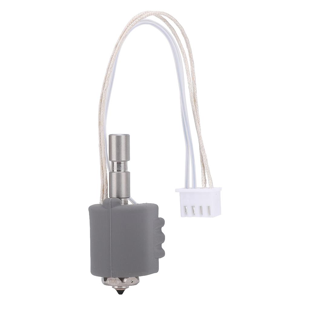 3D Printer Parts Ceramic Hotend Heating Block with Hardened Steel Nozzle 0.4MM Compatible with Kobra 3 Max for 1.75mm