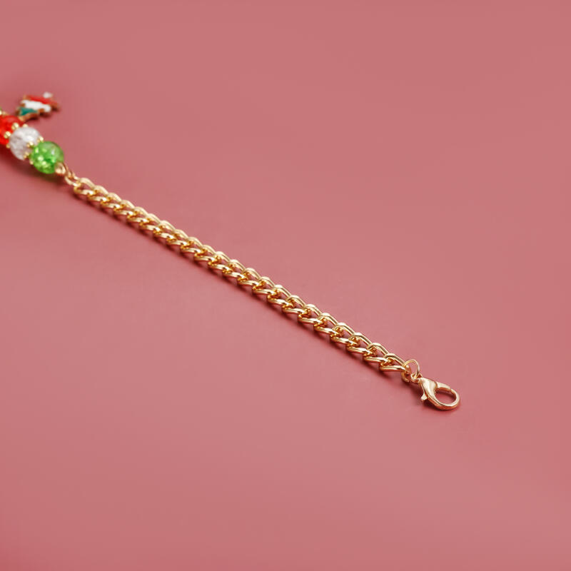 New Christmas Necklace Santa Claus Snowman Pendant Gift Unisex Festive Alloy Choker Holiday Party Jewelry Accessory