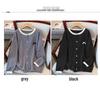 Plus Size Women's Loose Knit Cardigan, Bust 150/160 cm, 200/300 lbs - Style 8045